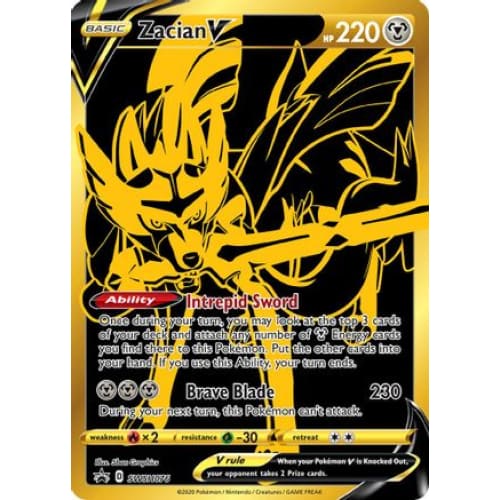 Zacian V (SWSH076/184) Promo Holofoil - Single