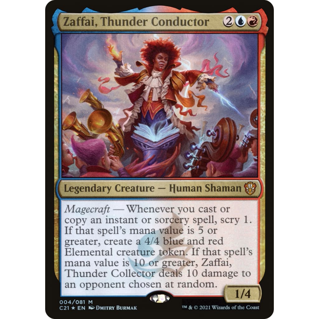 Zaffai Thunder Conductor (C21-004) Foil - Single