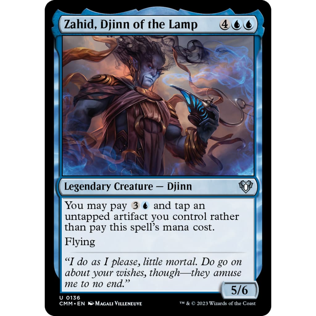 Zahid Djinn of the Lamp (CMM-136) Foil - Single
