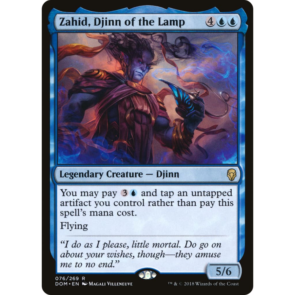 Zahid Djinn of the Lamp (DOM-076) Foil - Single