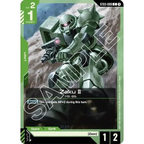 Zaku II (ST03-008) - Starter Deck 03 Zeons Rush - Single