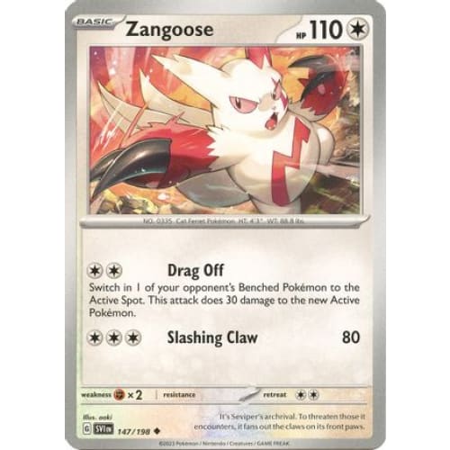 Zangoose - 147/198 (147) Uncommon - Single