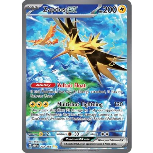 Zapdos ex - 202/165 (202) Special Illustration Rare
