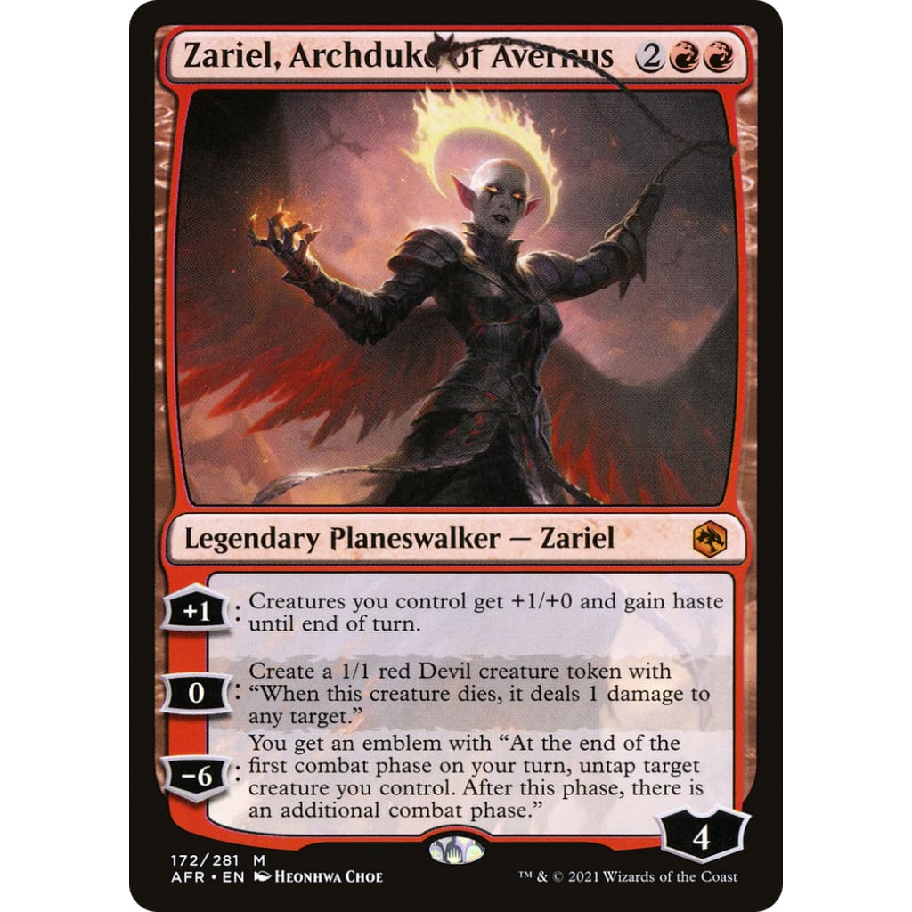 Zariel Archduke of Avernus (AFR-172) Foil - Single