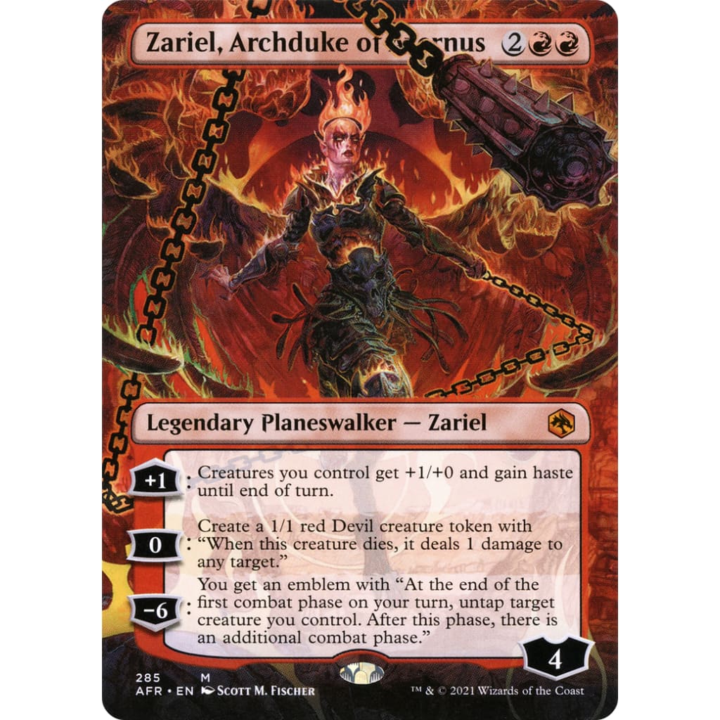 Zariel Archduke of Avernus (AFR-285) (Borderless) - Single