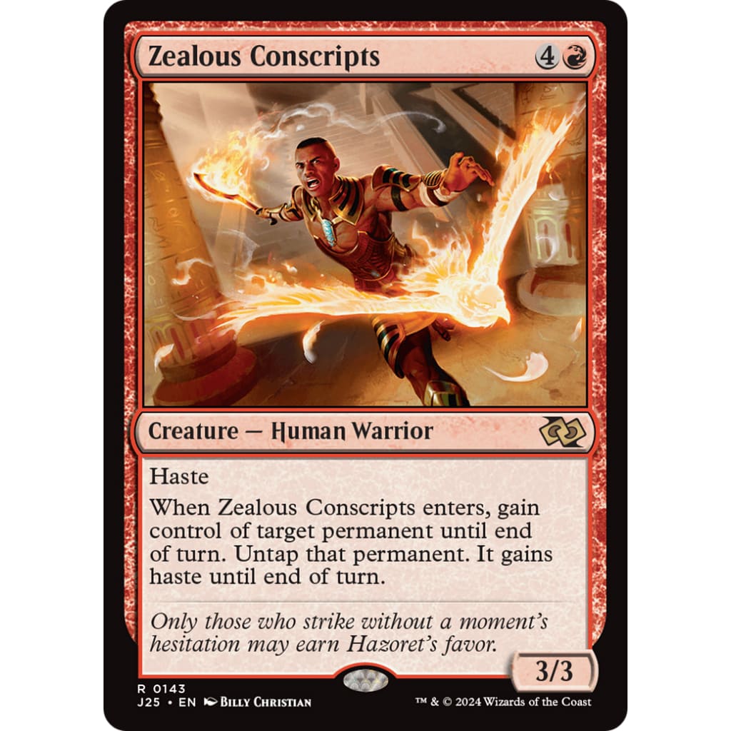 Zealous Conscripts (J25-143) - Single