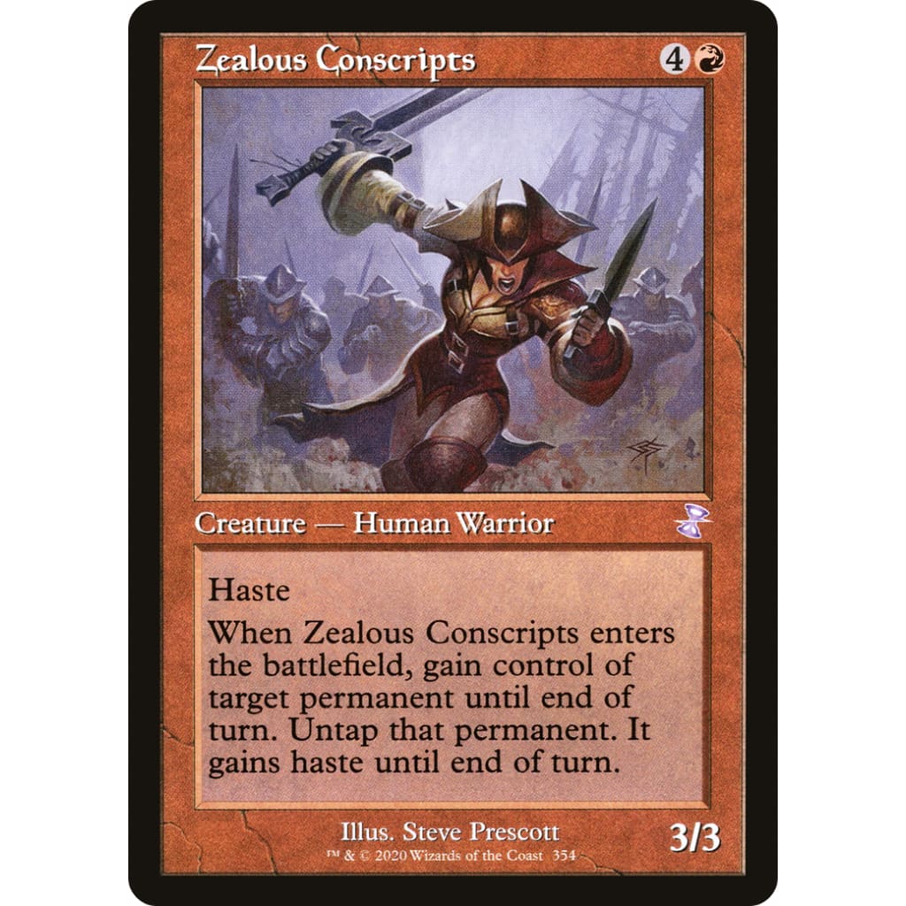 Zealous Conscripts (TSR-354) - Single