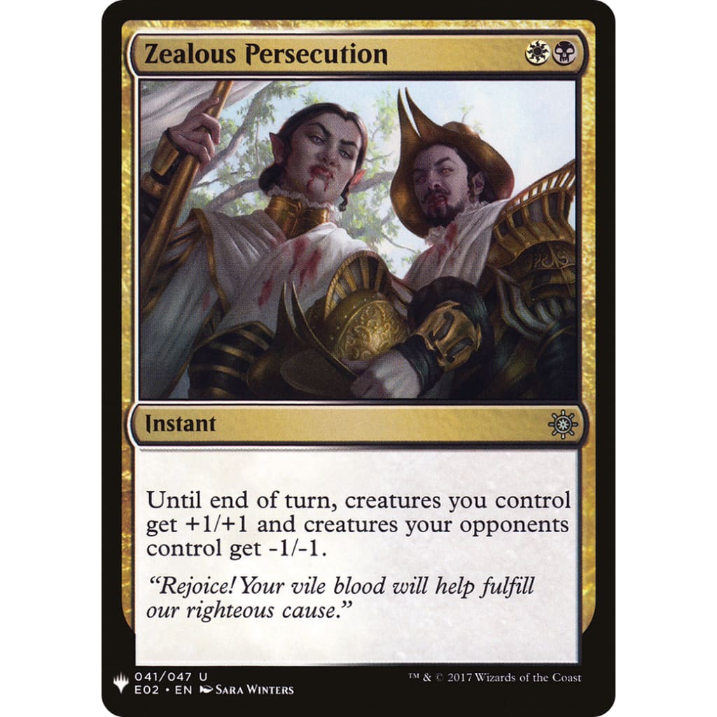 Zealous Persecution (PLST-E02-41) - Single