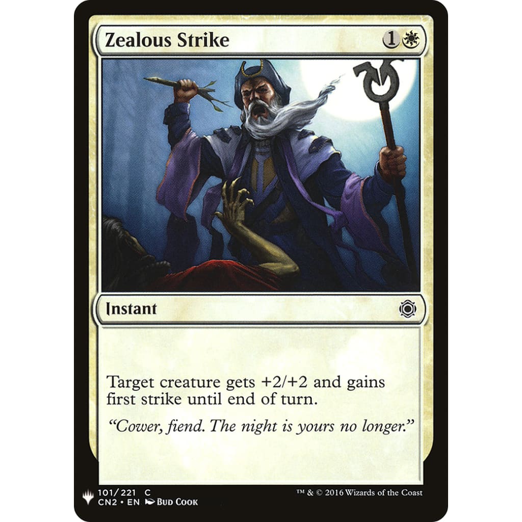 Zealous Strike (PLST-CN2-101) - Single