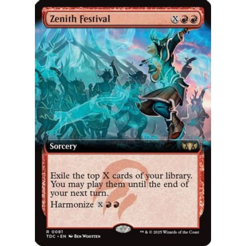 Zenith Festival (Extended Art) (TDC-081) - Single