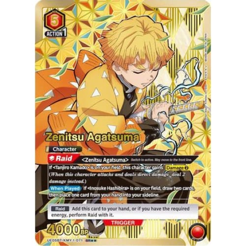 Zenitsu Agatsuma (071) (SR**) (UE05BT/KMY-1-071) - UE05BT