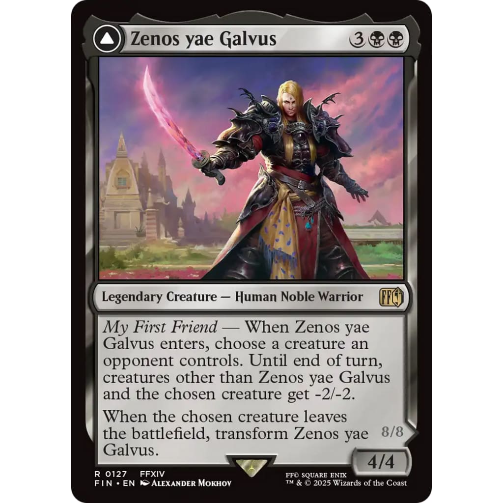 Zenos yae Galvus // Shinryu Transcendent Rival (FIN-127)