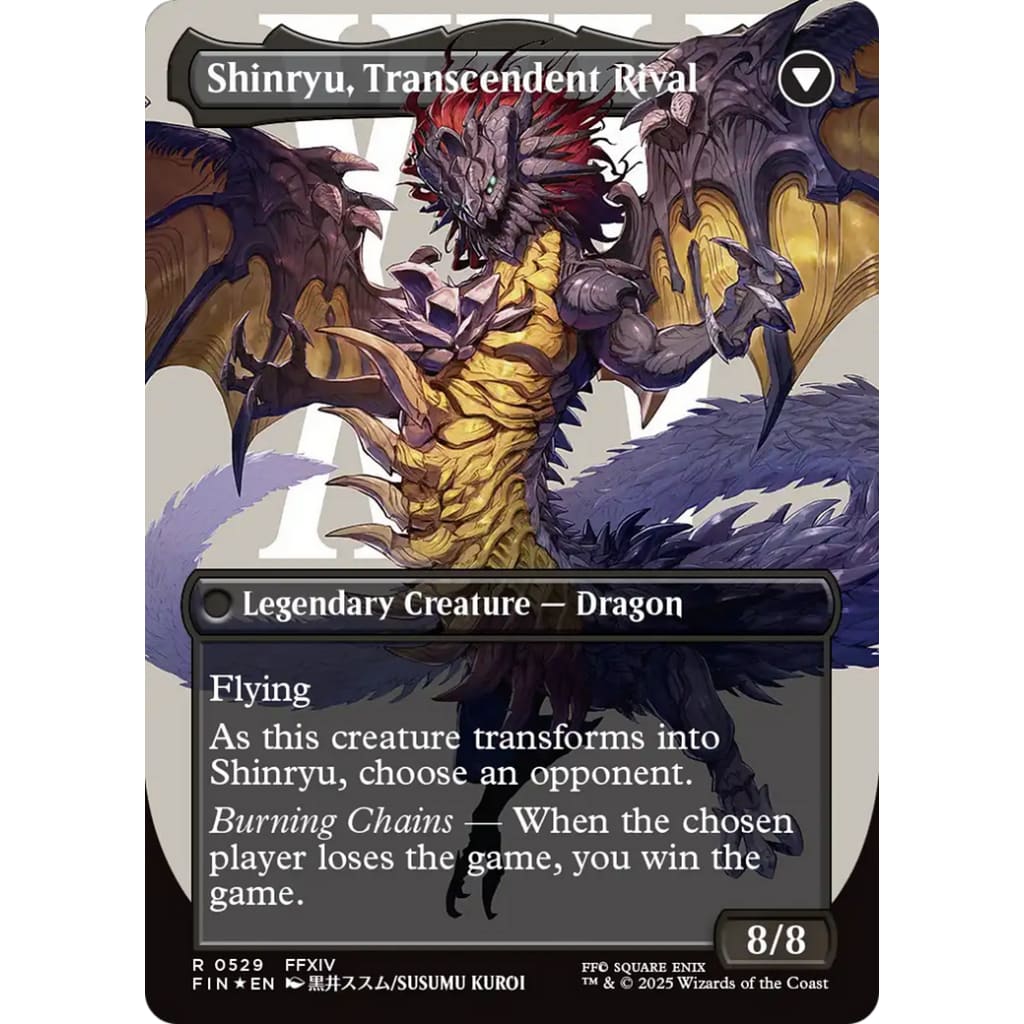 Zenos yae Galvus // Shinryu Transcendent Rival (FIN-529)