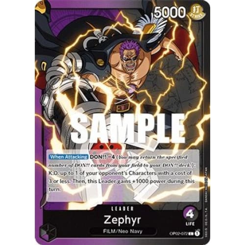 Zephyr OP02-072 L Paramount War - Single