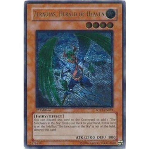 Zeradias Herald of Heaven (UTR) (FOTB-EN018) Ultimate Rare