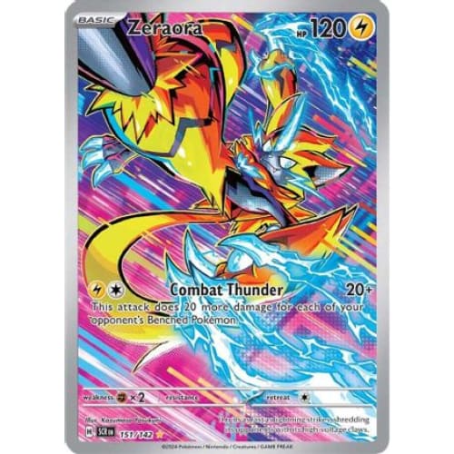 Zeraora (151) Illustration Rare Holofoil - Single