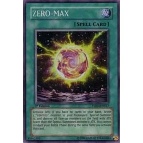 ZERO-MAX (TSHD-EN047) Super Rare 1st Edition - Single