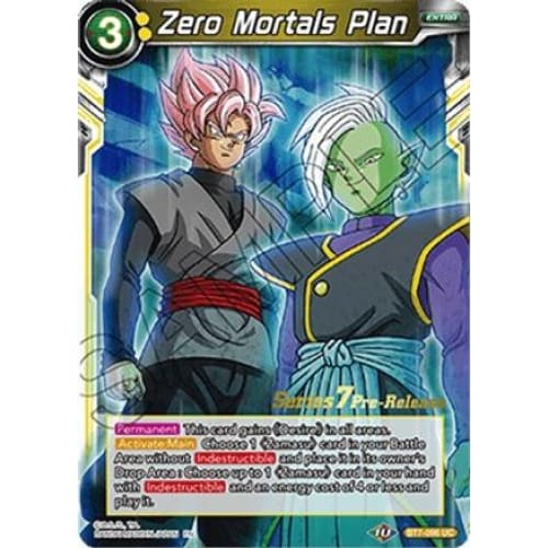 Zero Mortals Plan (Assault of the Saiyans Pre-Release