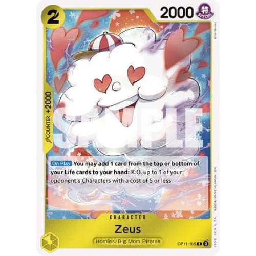 Zeus OP11-106 R A Fist of Divine Speed Foil - Single