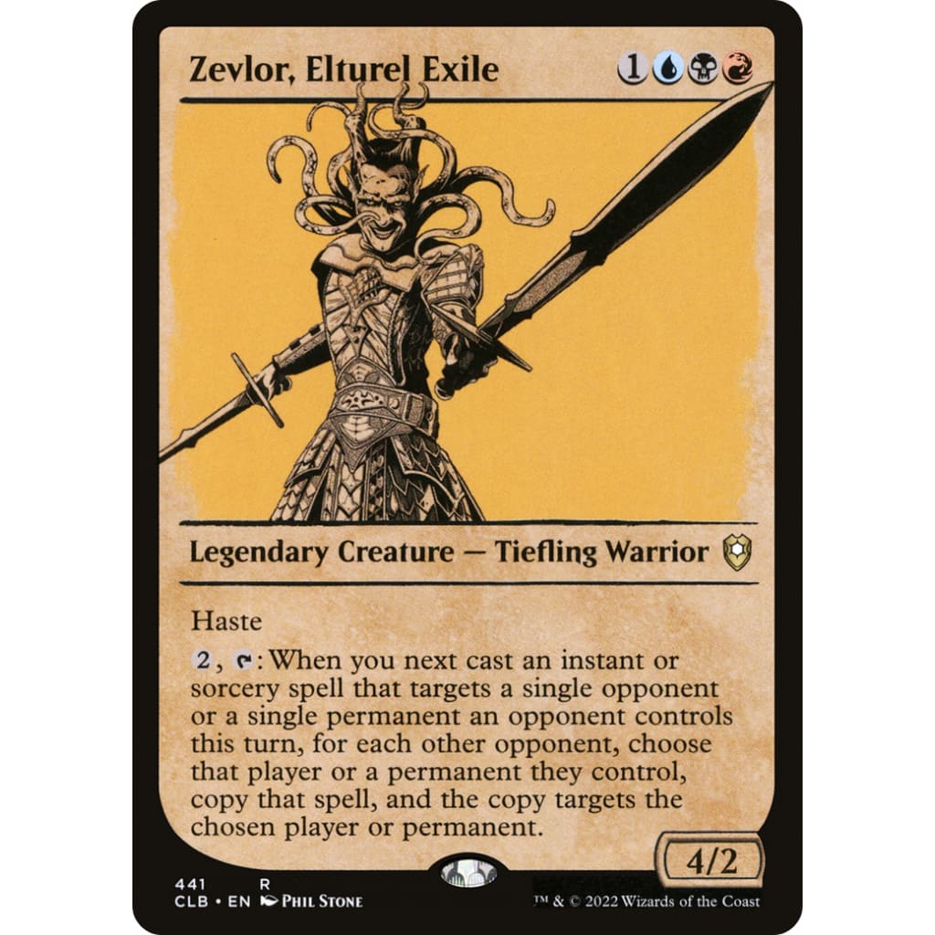 Zevlor Elturel Exile (CLB-441): (Showcase) - Single