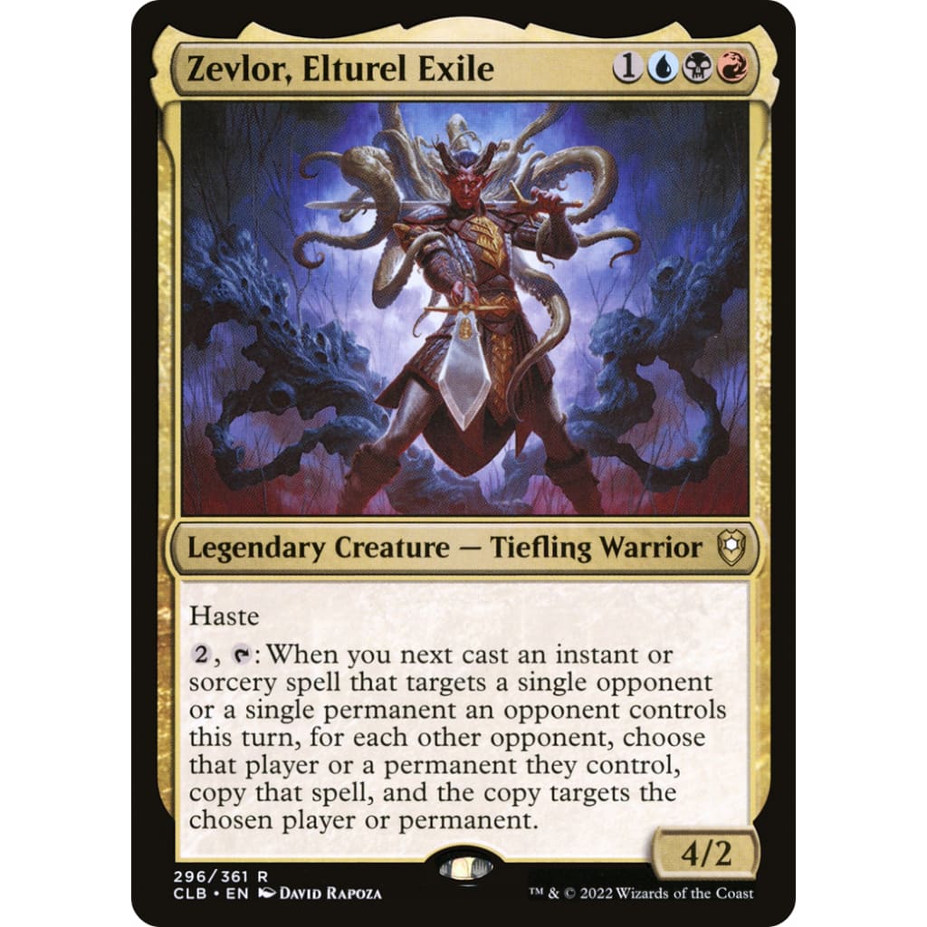 Zevlor Elturel Exile (CLB) Foil - Single