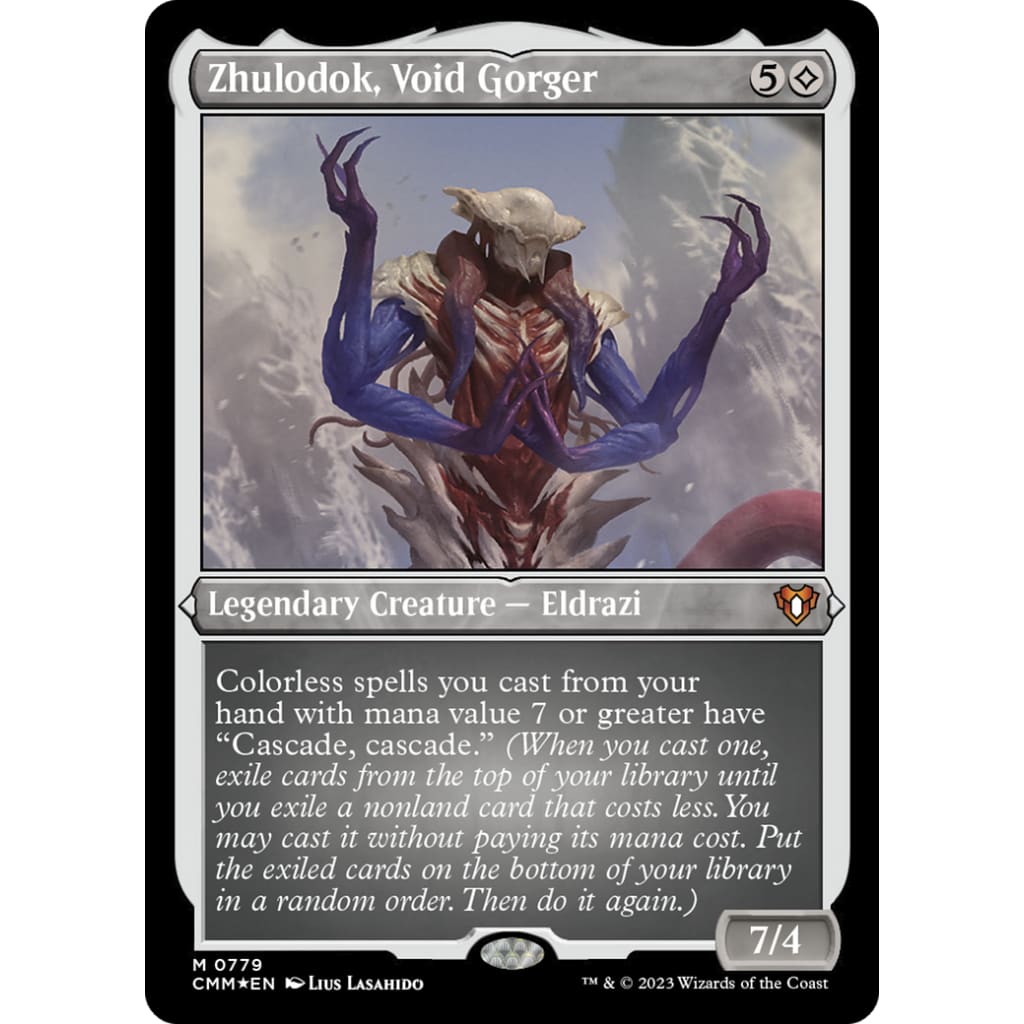 Zhulodok Void Gorger (CMM-779) Etched Foil - Single