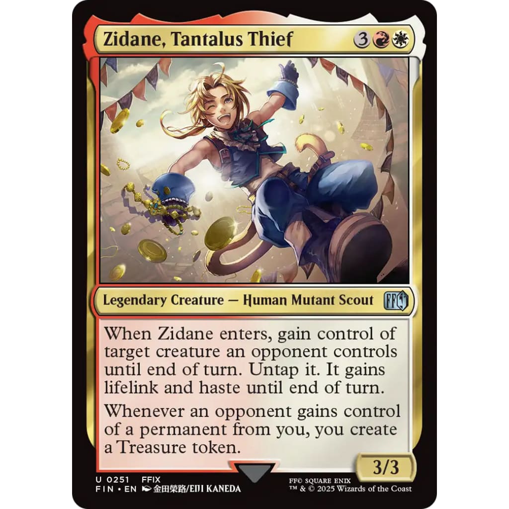 Zidane Tantalus Thief (FIN-251) - Single