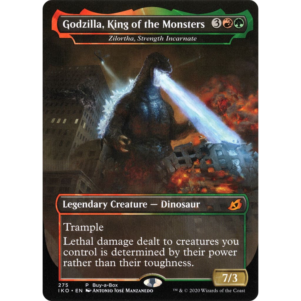Zilortha Strength Incarnate (IKO-275) (Borderless) Foil