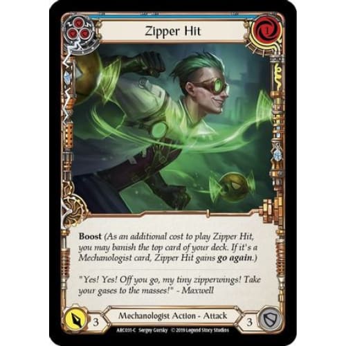 Zipper Hit (Blue) (ARCANE RISING) Unlimited Edition Rainbow