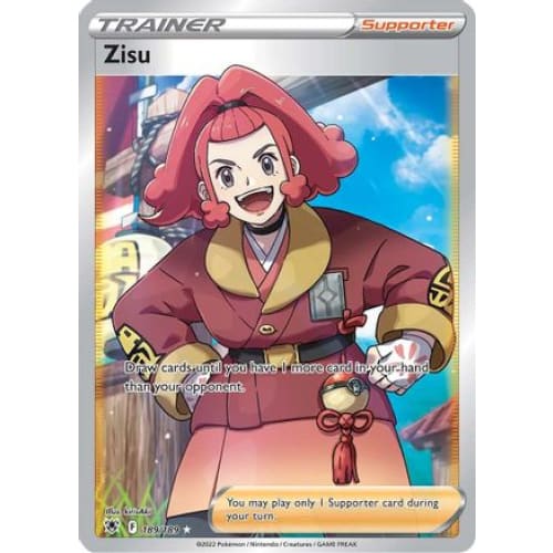 Zisu (189/189) Ultra Rare Holofoil - Single