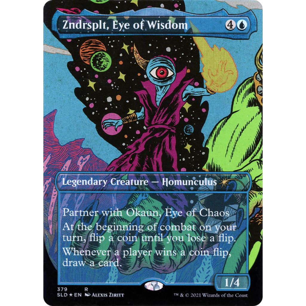 Zndrsplt Eye of Wisdom // (SLD-379) (Borderless) Foil