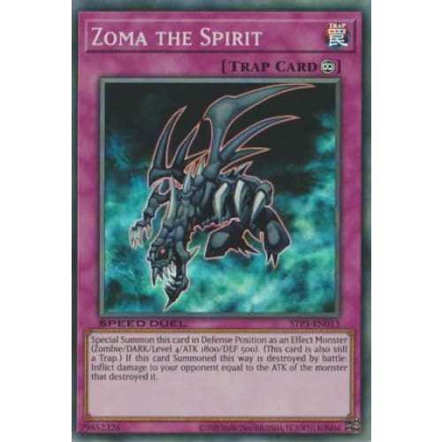 Zoma the Spirit (STP3-EN013) Super Rare Unlimited - Single