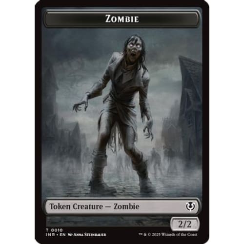 Zombie (0010) // Blood Double-Sided Token (INR-10 21)