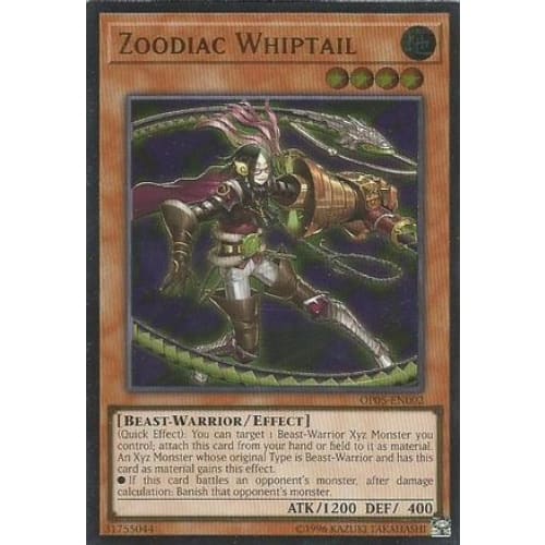Zoodiac Whiptail (OP05-EN002) Ultimate Rare Unlimited