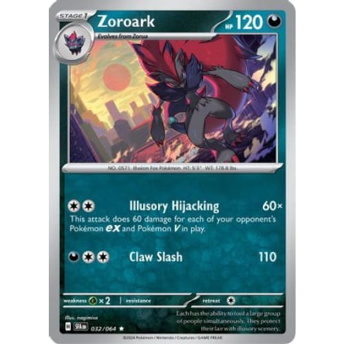 Zoroark (32) Rare Classic Holofoil - Single