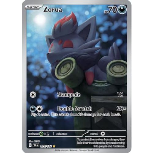 Zorua (75) Illustration Rare Holofoil - Single