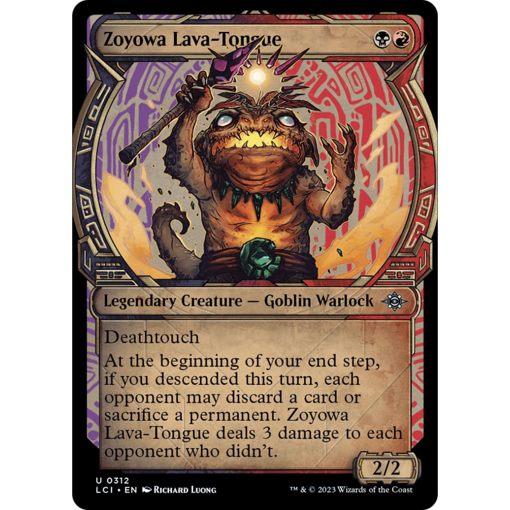 Zoyowa Lava-Tongue (LCI-312): (Showcase) Foil - Single