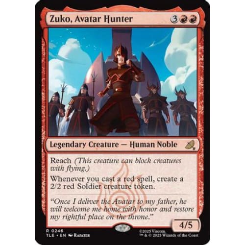 Zuko Avatar Hunter (0246) (TLE-246) Foil - Single