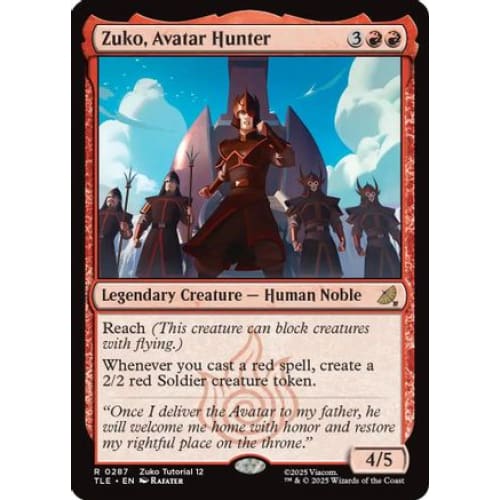 Zuko Avatar Hunter (0287) (TLE-287) - Single