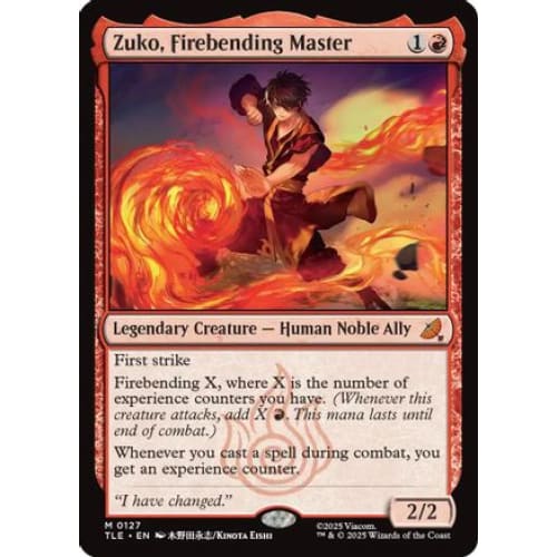 Zuko Firebending Master (TLE-127) Foil - Single