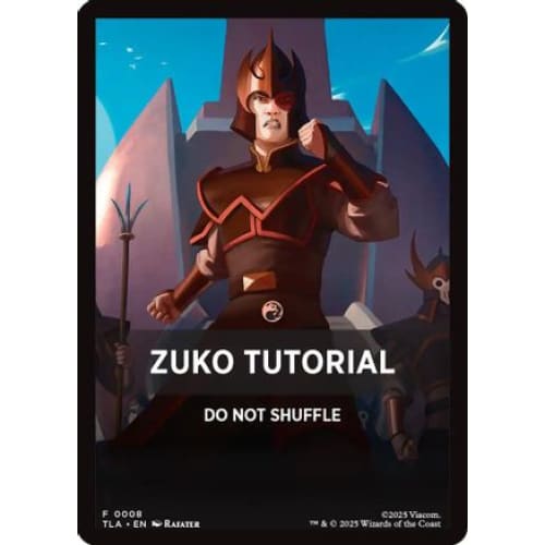 Zuko Tutorial Theme Card (TLE-008) - Single