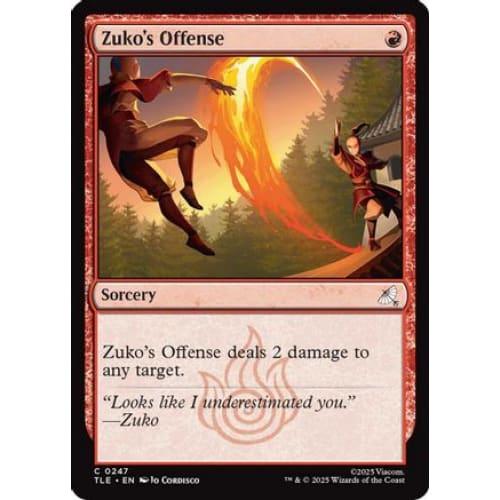 Zuko’s Offense (0247) (TLE-247) Foil - Single