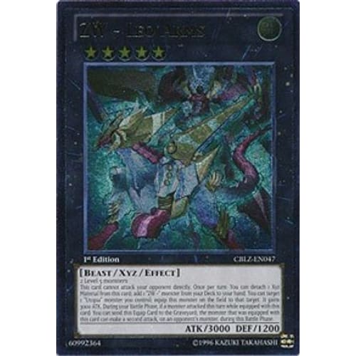 ZW - Leo Arms (UTR) (CBLZ-EN047) Ultimate Rare 1st Edition