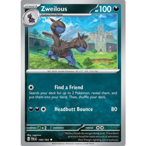 Zweilous (139) Uncommon - Single