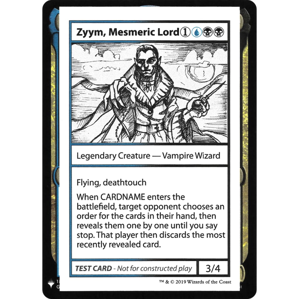 Zyym Mesmeric Lord (CMB1-104) - Single
