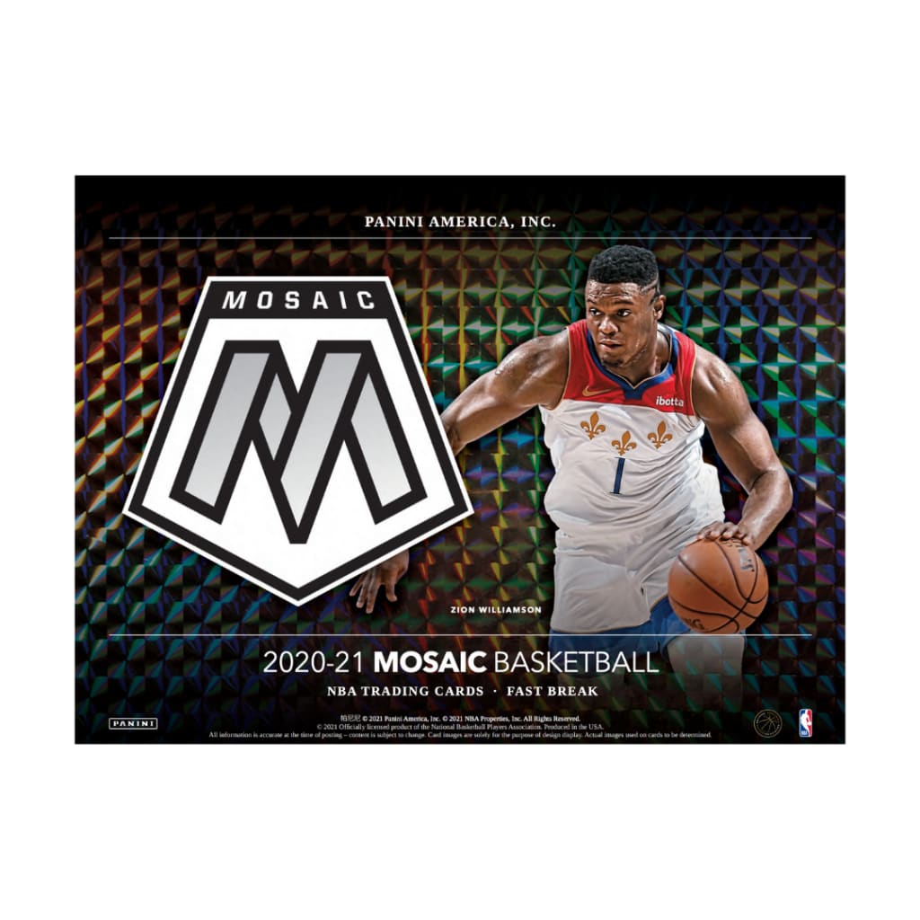 2020-21 Panini Mosaic Basketball Fast Break Box - Sports