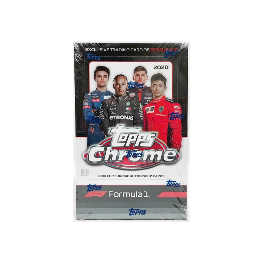 2020 Topps Chrome Formula 1 Racing Hobby Box - Booster