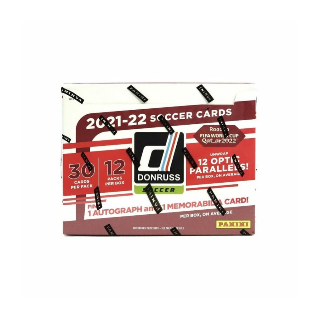 2021 - 2022 Panini Donruss Soccer Hobby Box - Sports