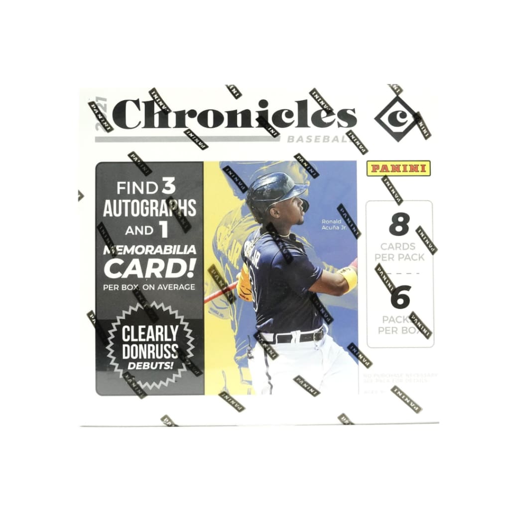 2021 Panini Chronicles Baseball Hobby Box - Collectible