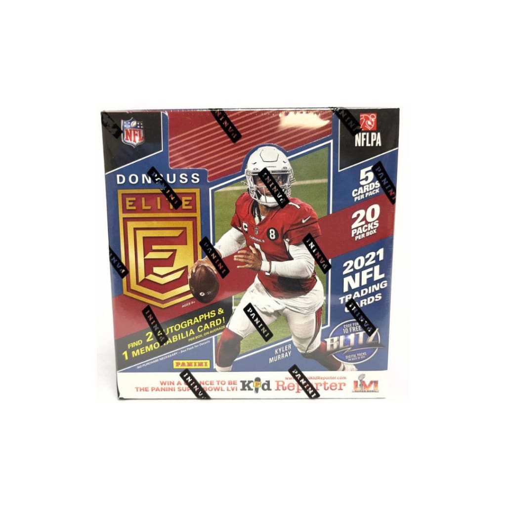 2021 Panini Donruss Elite Football Hobby Box - Booster